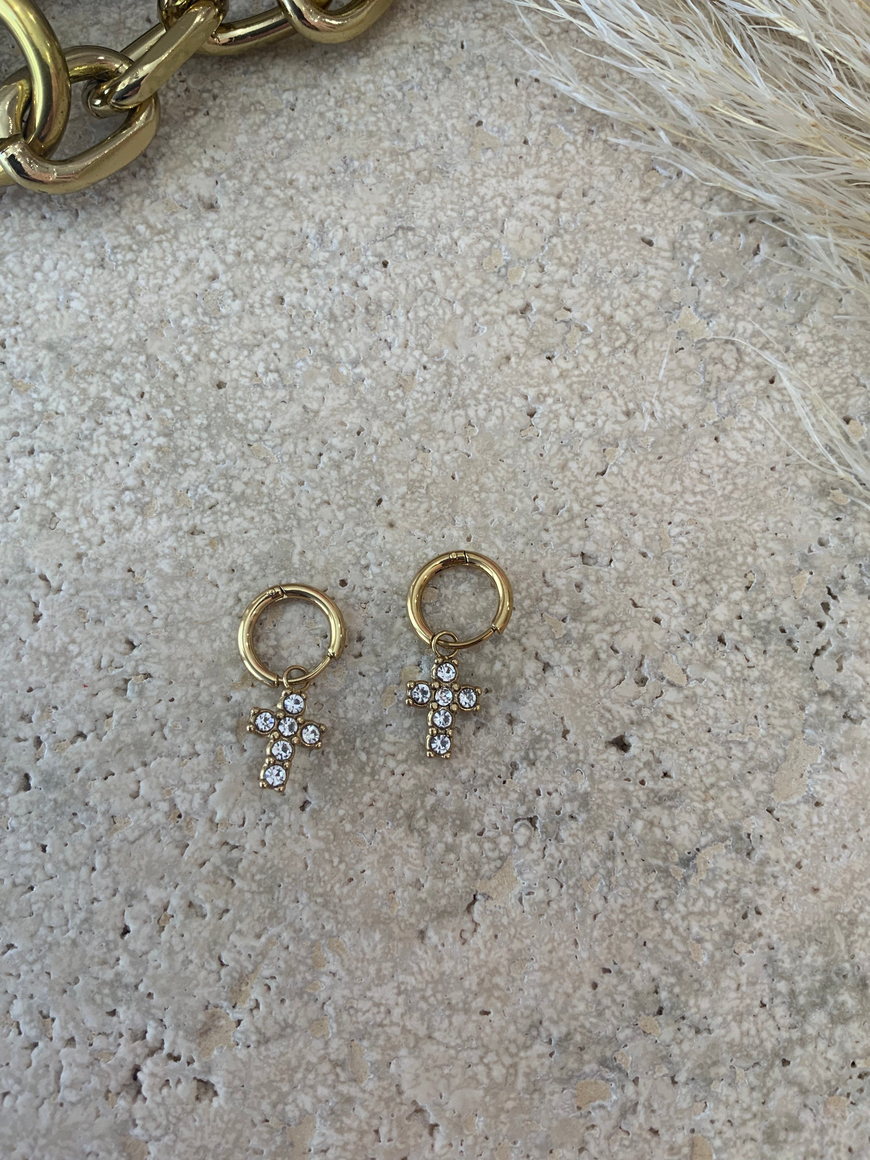 CERCHIETTI CROCE STRASS