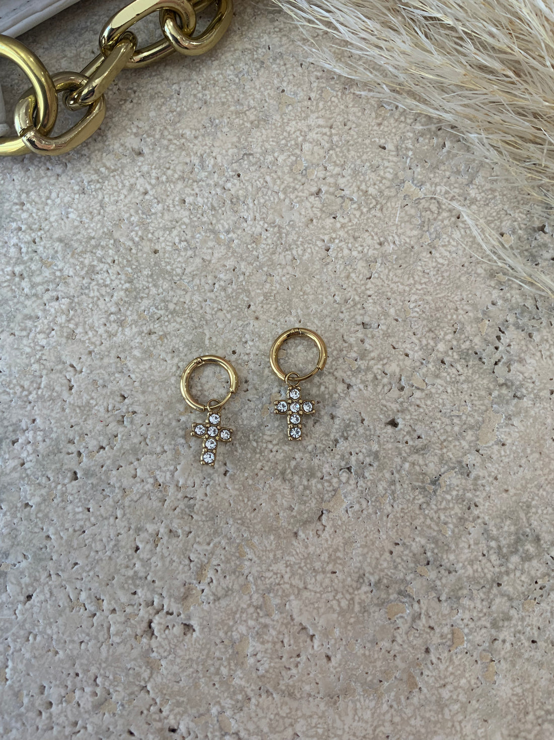 CERCHIETTI CROCE STRASS